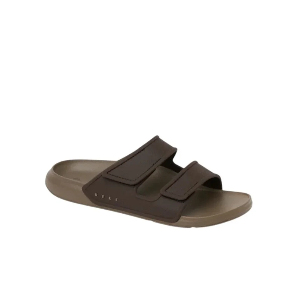 Reef Oasis Adapt‎ Mens Brown Tan Water Friendly Slide Sandals CJ8468 Size 6